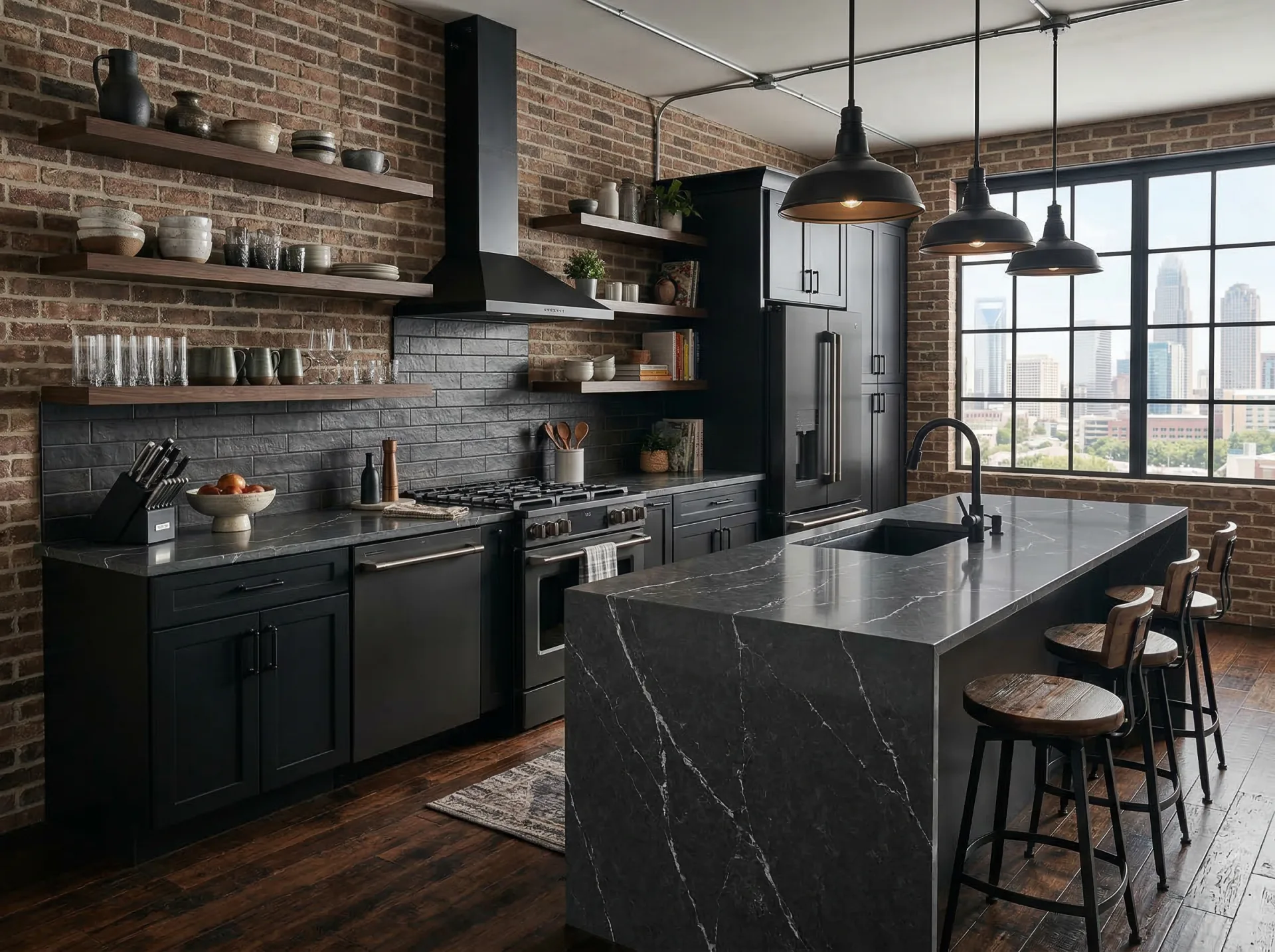 Modern quartz replacement Charlotte