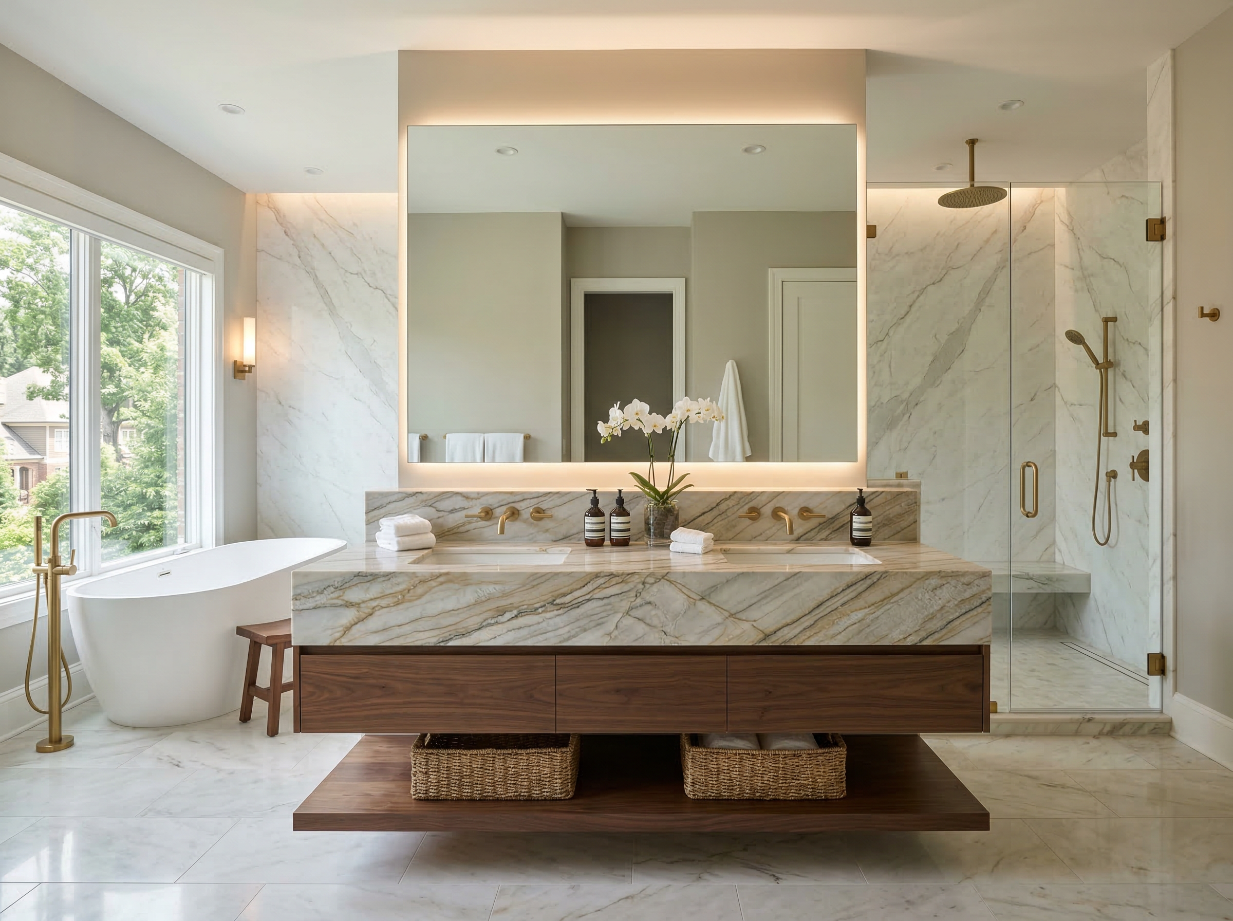 Quartzite countertop design 05 Charlotte NC