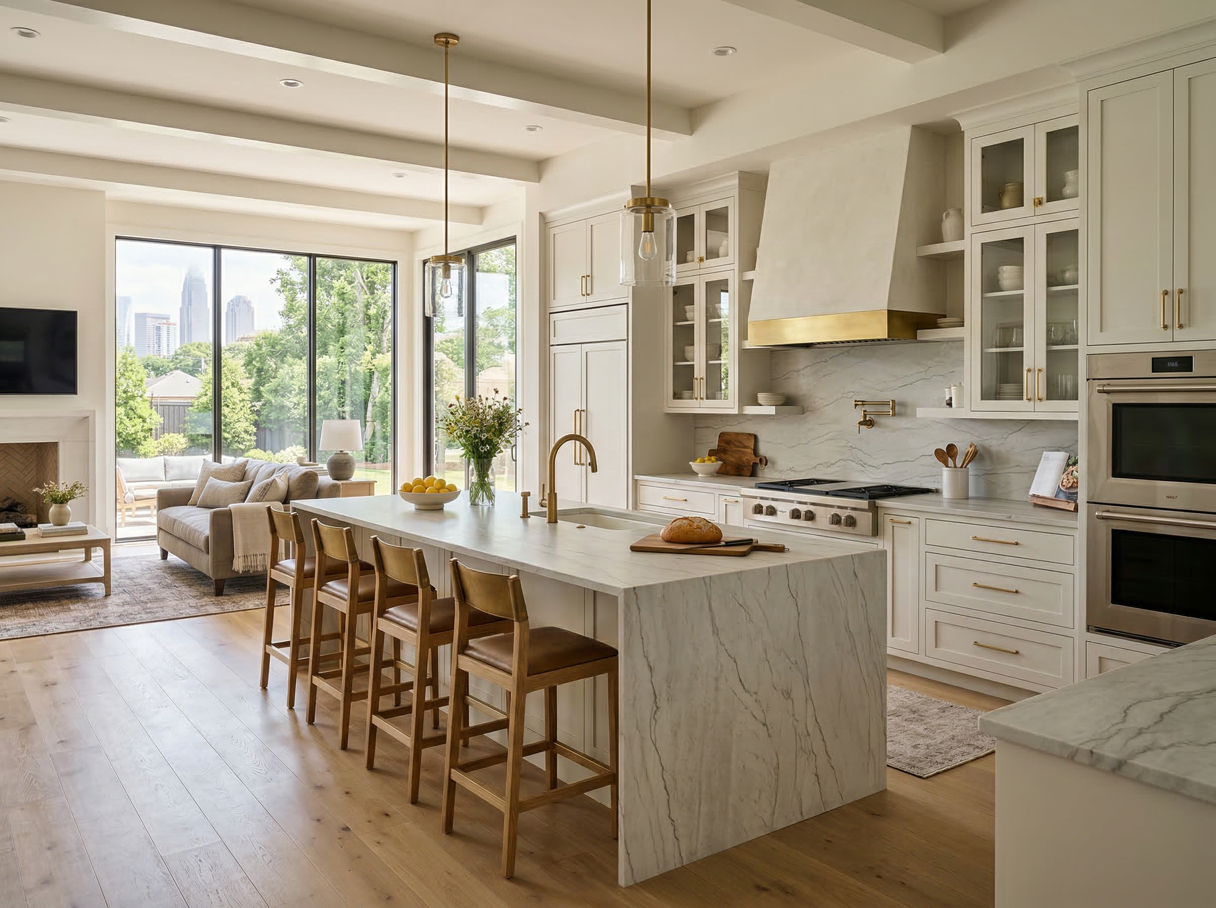 Quartzite countertop design 06 Charlotte NC