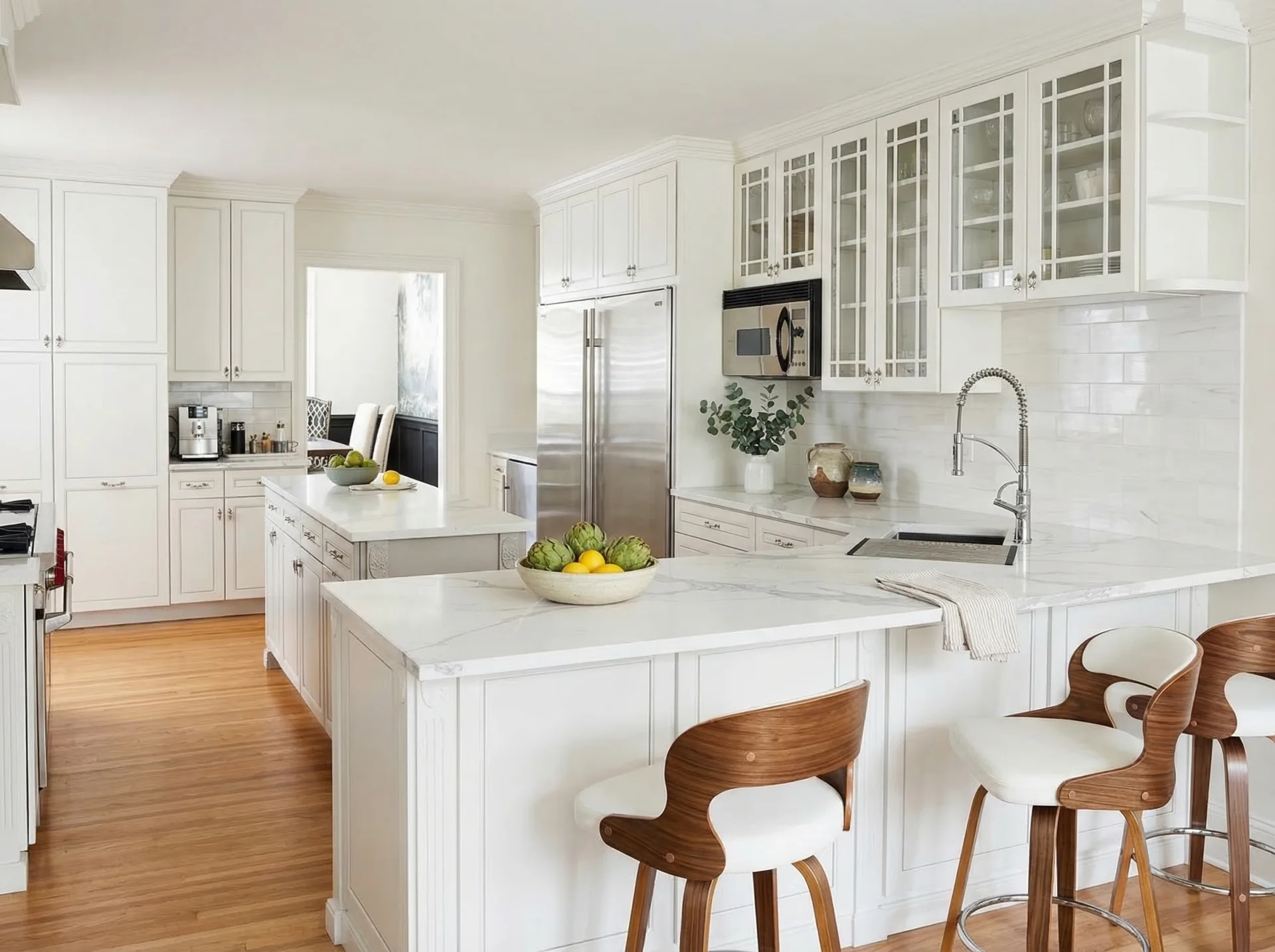 Stone countertop installation team